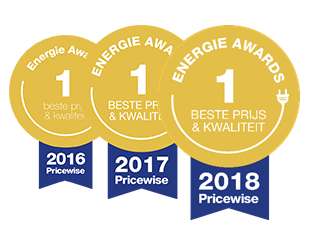 Oxxio Pricewise Gouden Energie Award 2018